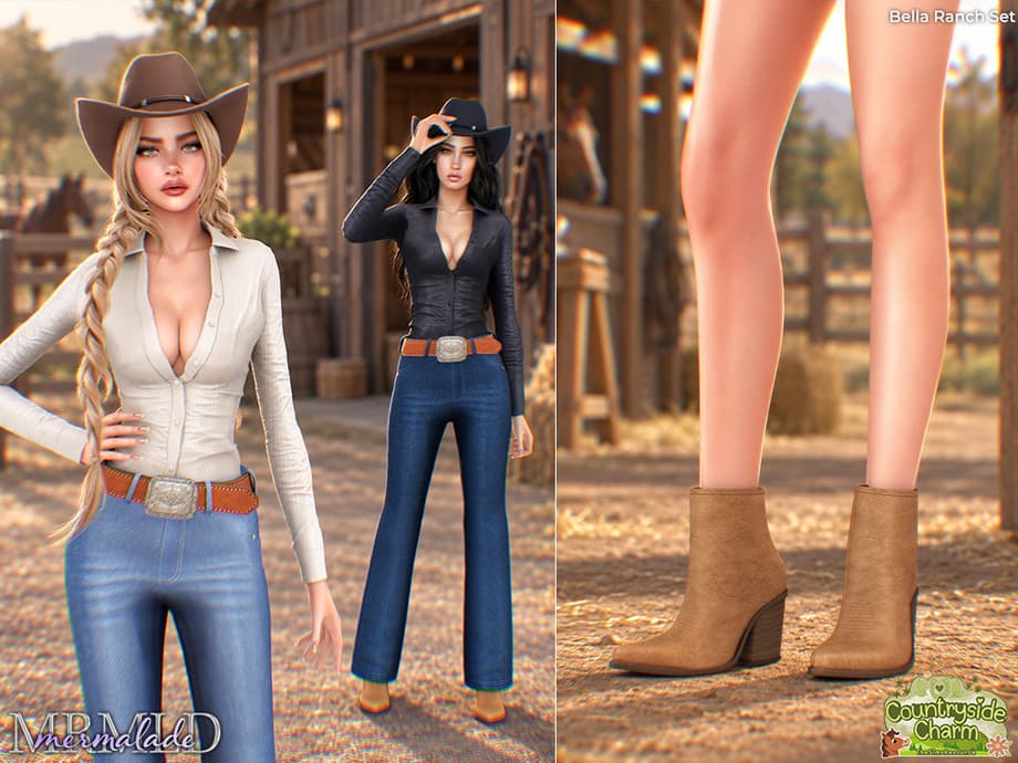 Сет одежды Bella Ranch Set